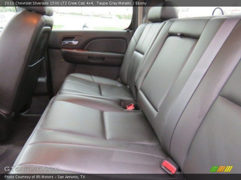 Taupe Gray Metallic / Ebony 2010 Chevrolet Silverado 1500 LTZ Crew Cab 4x4
