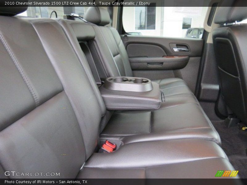 Taupe Gray Metallic / Ebony 2010 Chevrolet Silverado 1500 LTZ Crew Cab 4x4