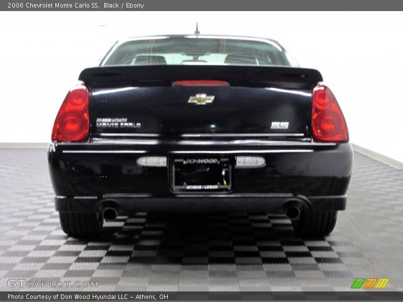 Black / Ebony 2006 Chevrolet Monte Carlo SS
