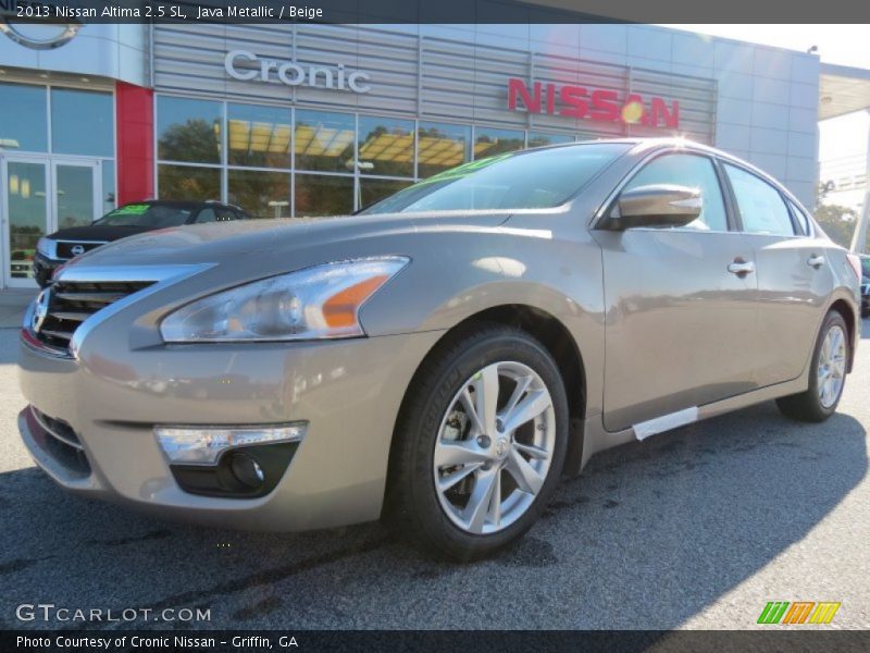 Java Metallic / Beige 2013 Nissan Altima 2.5 SL