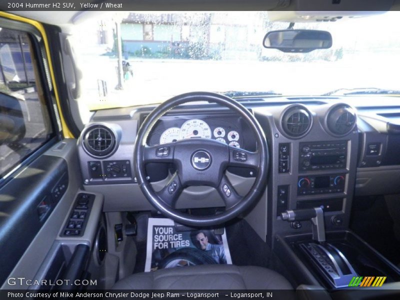 Yellow / Wheat 2004 Hummer H2 SUV