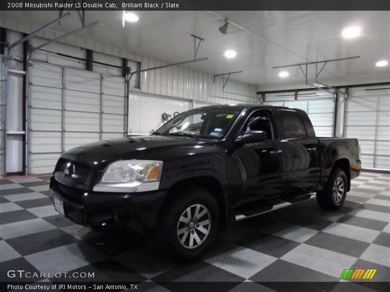 Brilliant Black / Slate 2008 Mitsubishi Raider LS Double Cab