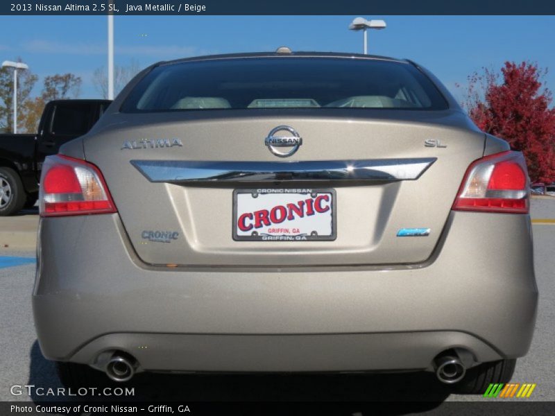 Java Metallic / Beige 2013 Nissan Altima 2.5 SL