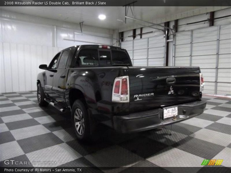 Brilliant Black / Slate 2008 Mitsubishi Raider LS Double Cab