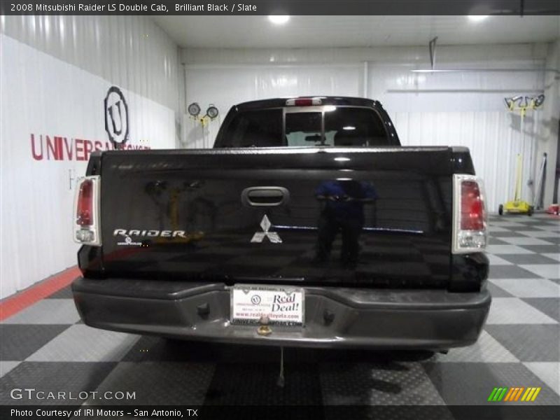 Brilliant Black / Slate 2008 Mitsubishi Raider LS Double Cab