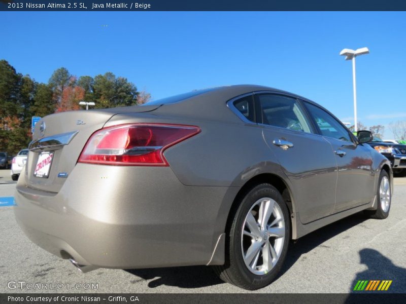 Java Metallic / Beige 2013 Nissan Altima 2.5 SL