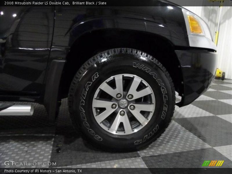 Brilliant Black / Slate 2008 Mitsubishi Raider LS Double Cab