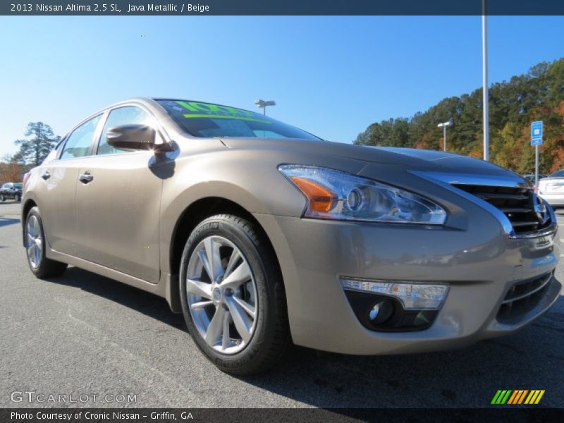 Java Metallic / Beige 2013 Nissan Altima 2.5 SL