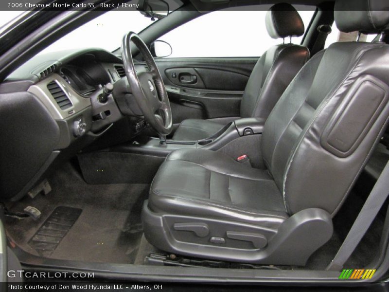 Front Seat of 2006 Monte Carlo SS