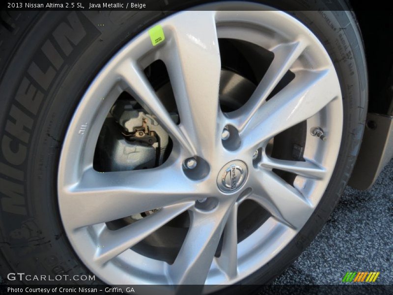 Java Metallic / Beige 2013 Nissan Altima 2.5 SL