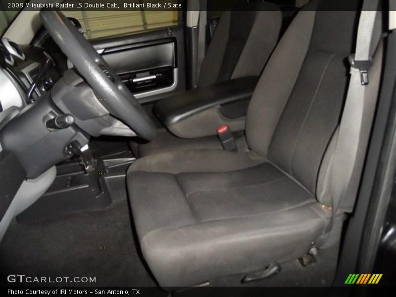 Brilliant Black / Slate 2008 Mitsubishi Raider LS Double Cab