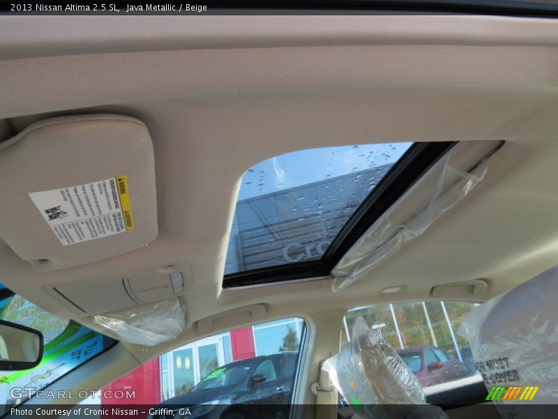 Java Metallic / Beige 2013 Nissan Altima 2.5 SL