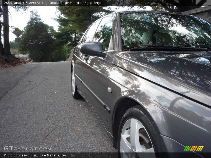 Smoke Beige Metallic / Sand Beige 2005 Saab 9-5 Aero Sedan