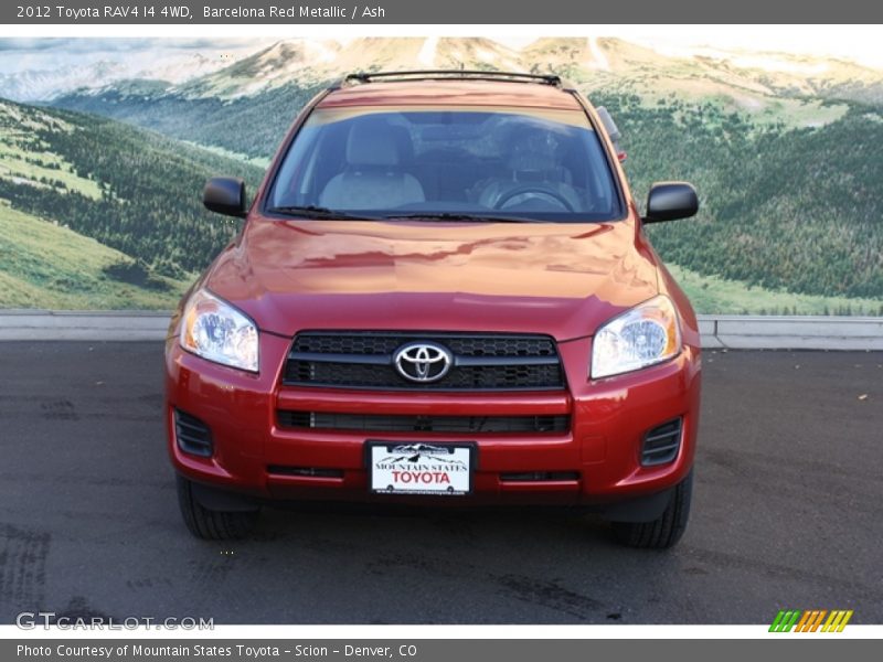 Barcelona Red Metallic / Ash 2012 Toyota RAV4 I4 4WD
