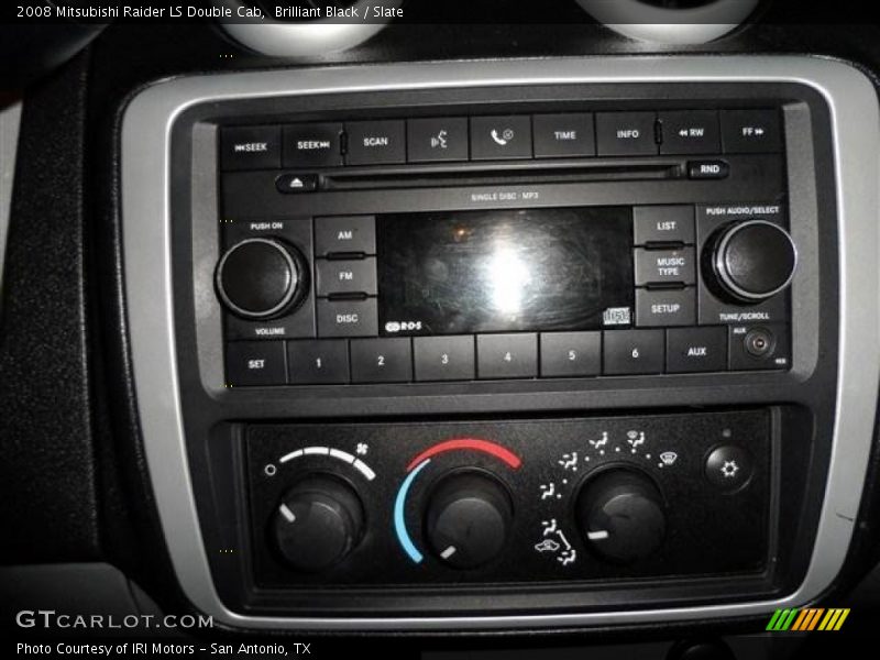 Brilliant Black / Slate 2008 Mitsubishi Raider LS Double Cab