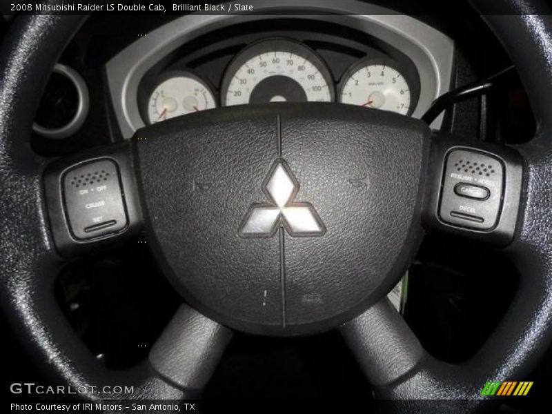 Brilliant Black / Slate 2008 Mitsubishi Raider LS Double Cab