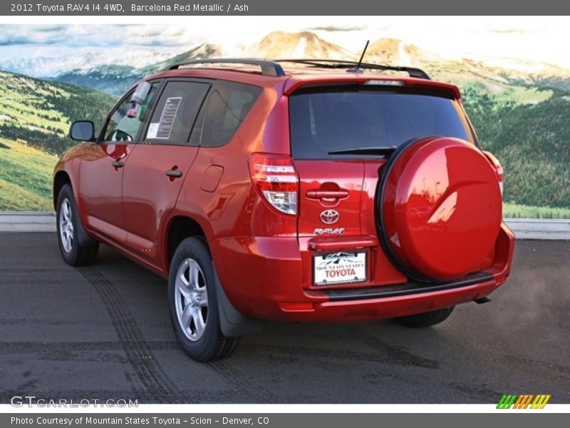 Barcelona Red Metallic / Ash 2012 Toyota RAV4 I4 4WD