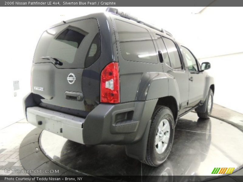 Silverton Blue Pearl / Graphite 2006 Nissan Pathfinder LE 4x4