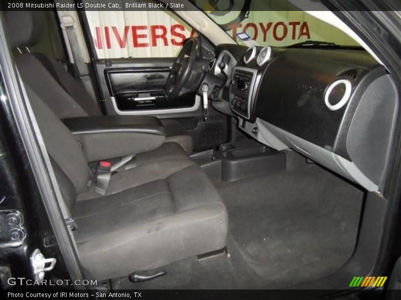 Brilliant Black / Slate 2008 Mitsubishi Raider LS Double Cab