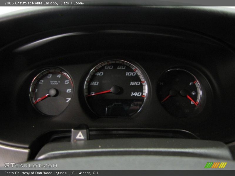 Black / Ebony 2006 Chevrolet Monte Carlo SS