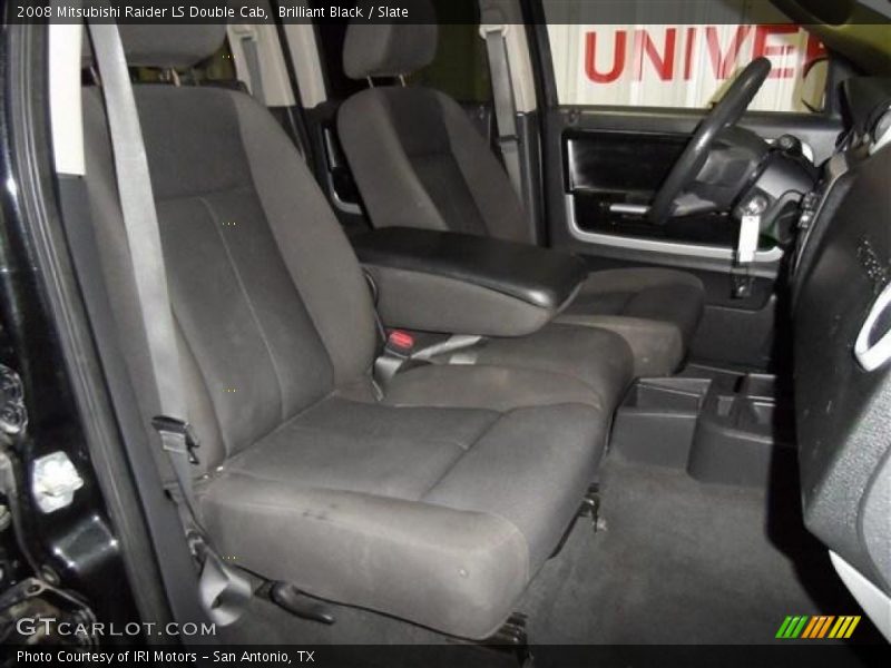 Brilliant Black / Slate 2008 Mitsubishi Raider LS Double Cab