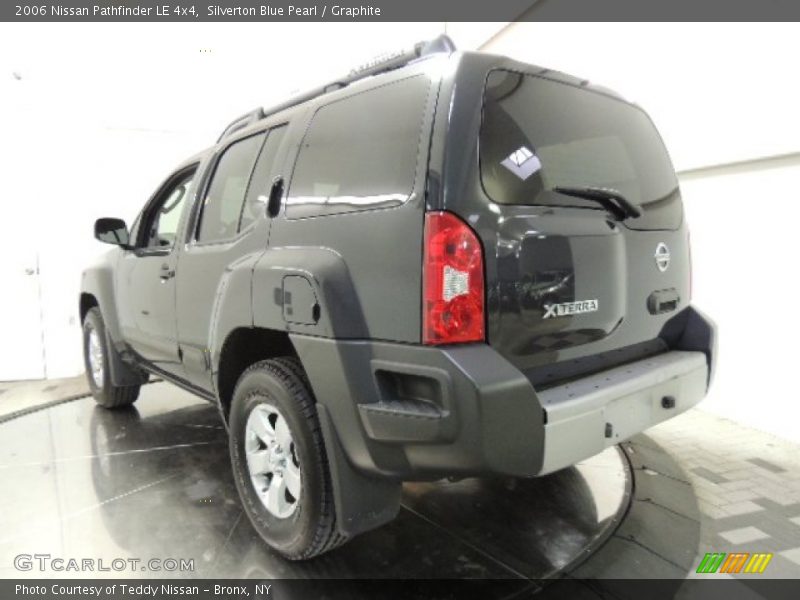 Silverton Blue Pearl / Graphite 2006 Nissan Pathfinder LE 4x4