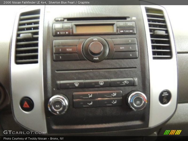 Silverton Blue Pearl / Graphite 2006 Nissan Pathfinder LE 4x4