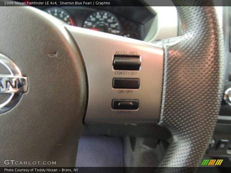 Silverton Blue Pearl / Graphite 2006 Nissan Pathfinder LE 4x4