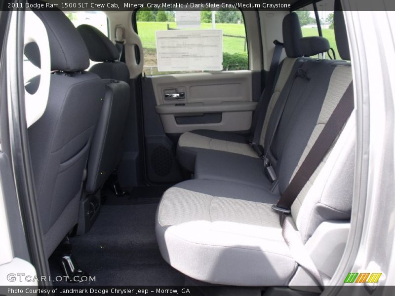 Mineral Gray Metallic / Dark Slate Gray/Medium Graystone 2011 Dodge Ram 1500 SLT Crew Cab