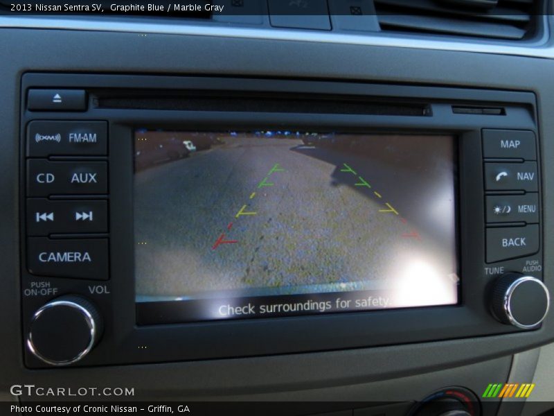 Graphite Blue / Marble Gray 2013 Nissan Sentra SV