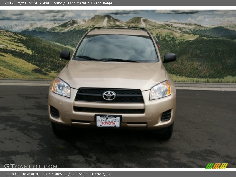 Sandy Beach Metallic / Sand Beige 2012 Toyota RAV4 I4 4WD