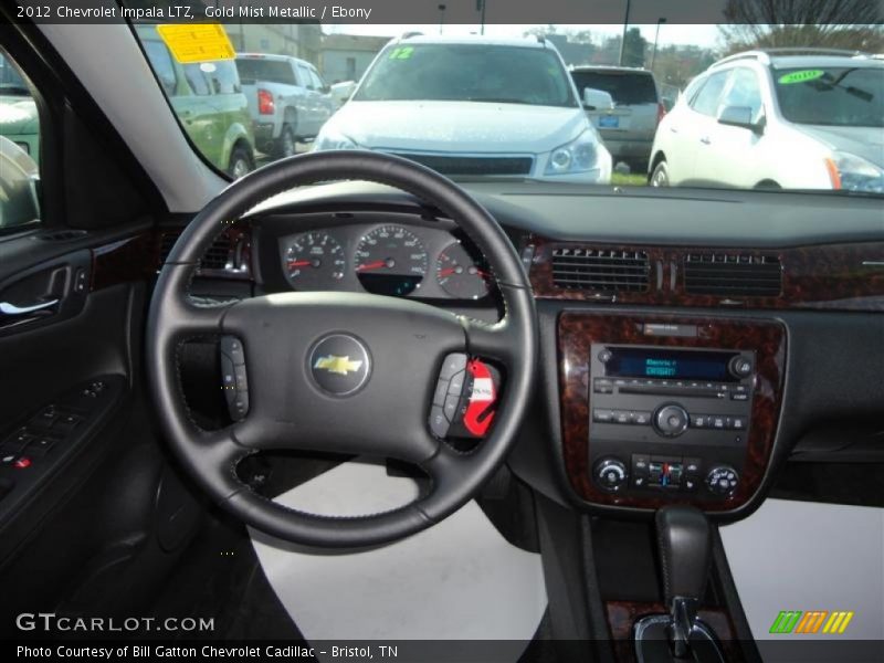 Gold Mist Metallic / Ebony 2012 Chevrolet Impala LTZ