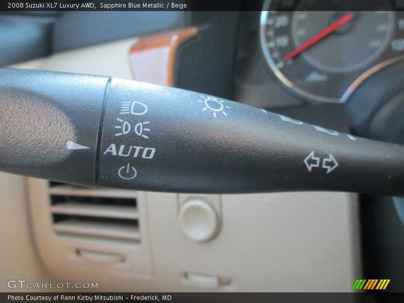 Sapphire Blue Metallic / Beige 2008 Suzuki XL7 Luxury AWD