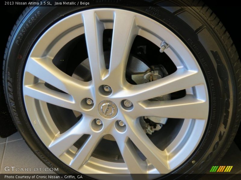 Java Metallic / Beige 2013 Nissan Altima 3.5 SL