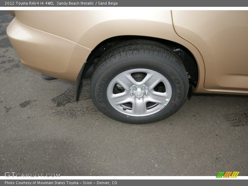 Sandy Beach Metallic / Sand Beige 2012 Toyota RAV4 I4 4WD