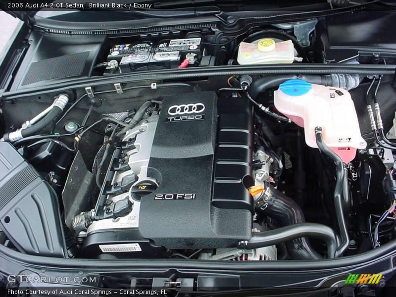 Brilliant Black / Ebony 2006 Audi A4 2.0T Sedan