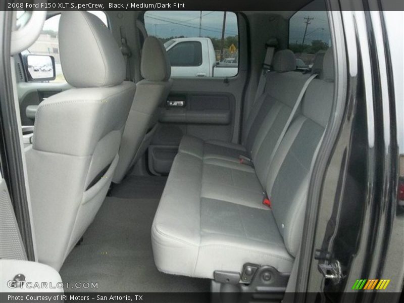 Black / Medium/Dark Flint 2008 Ford F150 XLT SuperCrew