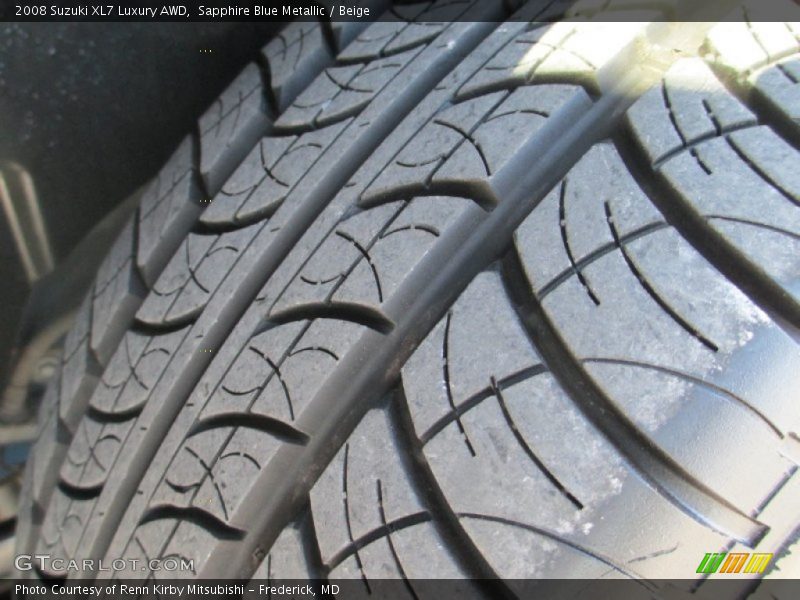 Sapphire Blue Metallic / Beige 2008 Suzuki XL7 Luxury AWD