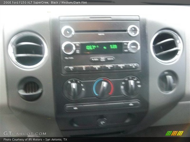 Black / Medium/Dark Flint 2008 Ford F150 XLT SuperCrew