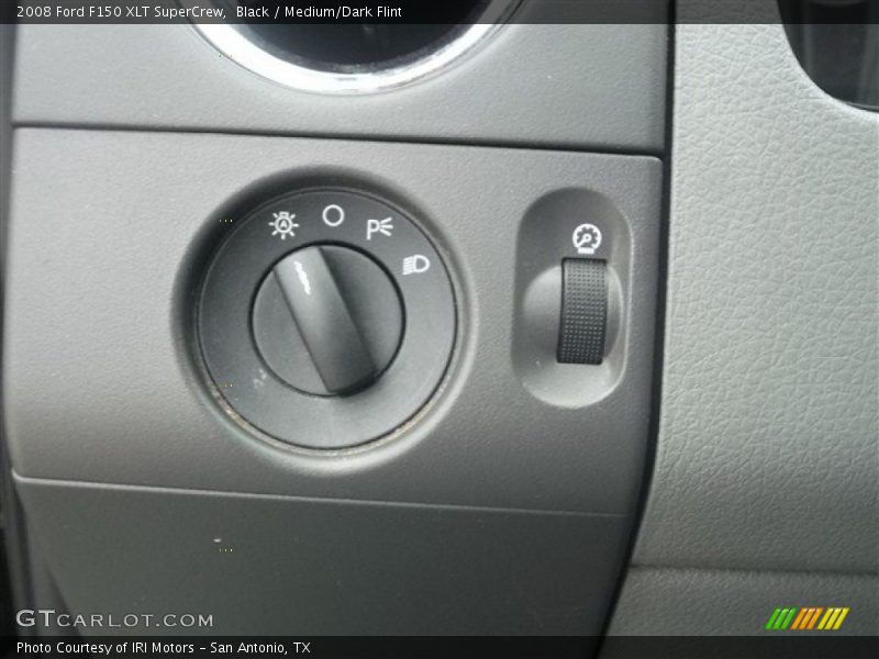 Black / Medium/Dark Flint 2008 Ford F150 XLT SuperCrew