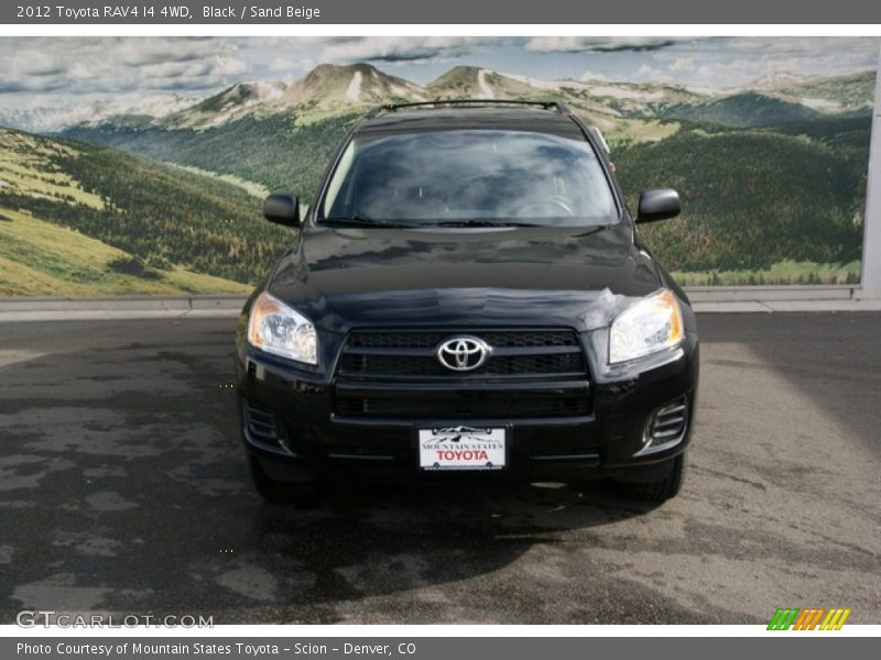 Black / Sand Beige 2012 Toyota RAV4 I4 4WD