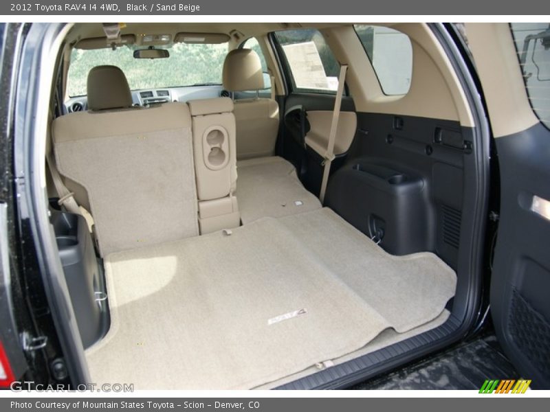 Black / Sand Beige 2012 Toyota RAV4 I4 4WD