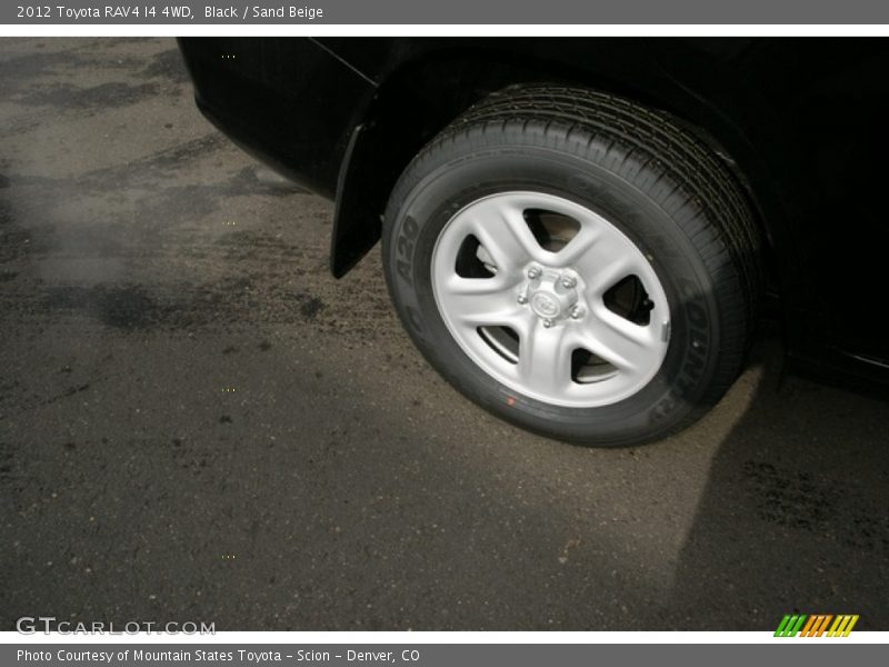 Black / Sand Beige 2012 Toyota RAV4 I4 4WD