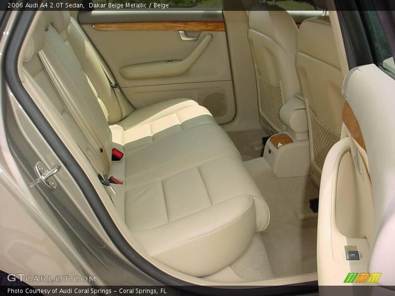 Dakar Beige Metallic / Beige 2006 Audi A4 2.0T Sedan