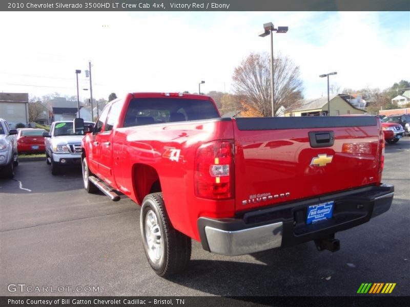 Victory Red / Ebony 2010 Chevrolet Silverado 3500HD LT Crew Cab 4x4