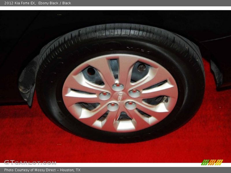 Ebony Black / Black 2012 Kia Forte EX