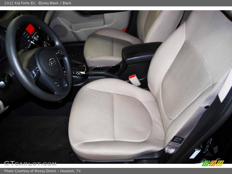 Ebony Black / Black 2012 Kia Forte EX