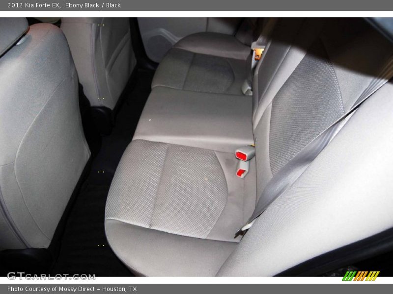 Ebony Black / Black 2012 Kia Forte EX