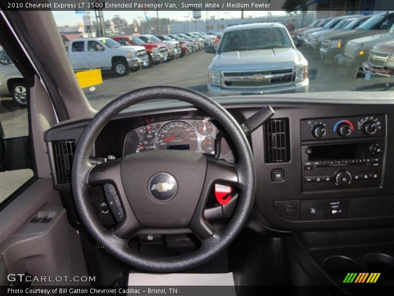 Summit White / Medium Pewter 2010 Chevrolet Express LT 3500 Extended Passenger Van