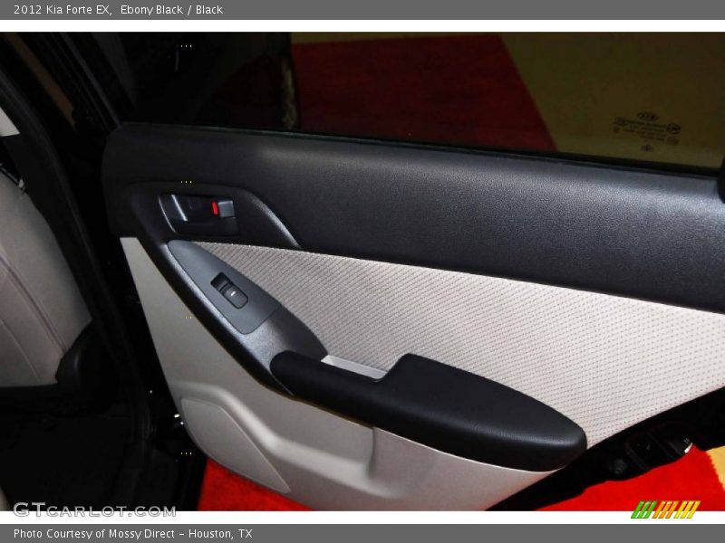 Ebony Black / Black 2012 Kia Forte EX
